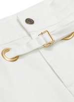 Thumbnail for your product : Philosophy di Lorenzo Serafini Belted cotton jeans