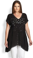 Thumbnail for your product : Johnny Was Johnny Was, Sizes 14-24 Tessa Tunic