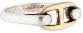 Thumbnail for your product : Hermes Two-Tone Chaine D'Ancre Ring