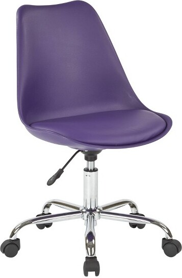Emerson Office Chair With Pneumatic Chrome Base - Osp Home Furnishings :  Target
