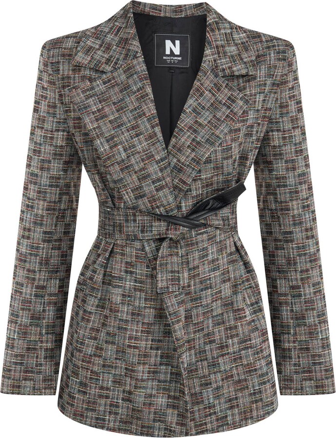 Nocturne Double-Sided Belt Designed Jacket