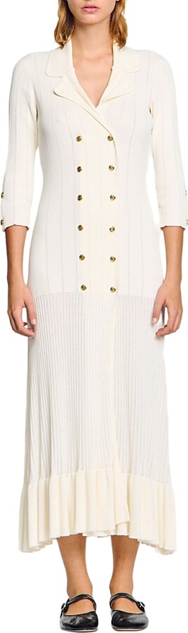 Sandro Knit Maxi Dress