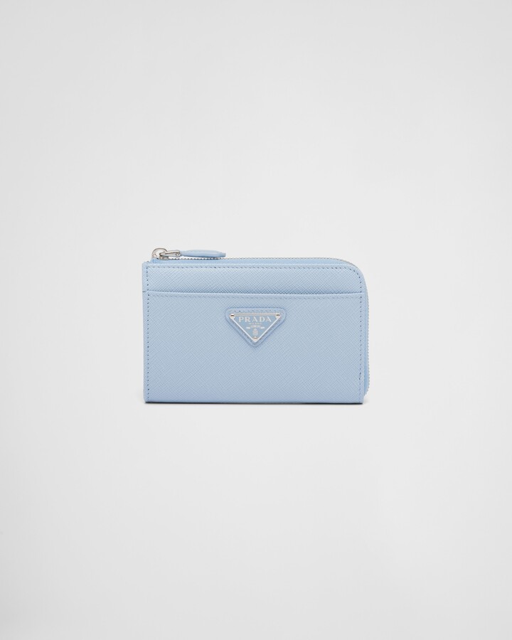 Prada Women's Blue Wallets & Card Holders | ShopStyle