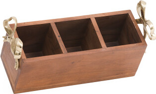 TJMAXX 13In Bow Caddy, Gold