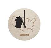 Thumbnail for your product : Wilson Reed Design Mountain Time Zone Wall Clock