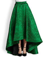Thumbnail for your product : Alice + Olivia Cohe Embroidered Hi-Lo Long Skirt