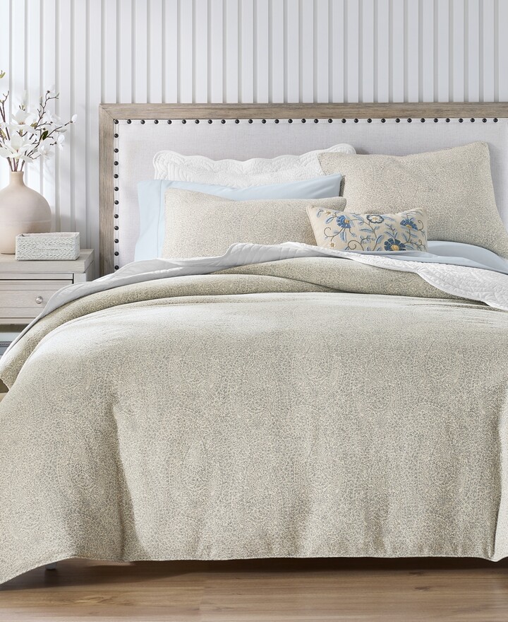 Charter Club Emilia Paisley 3-Pc. Duvet Set Full/Queen Macy's Exclusive