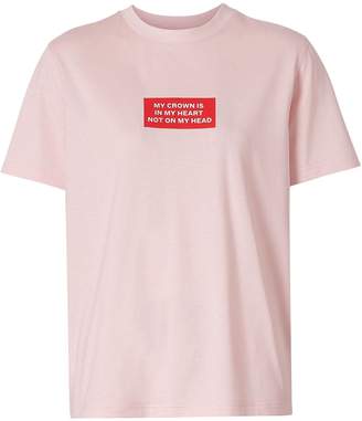 Burberry Montage Print Cotton T-shirt