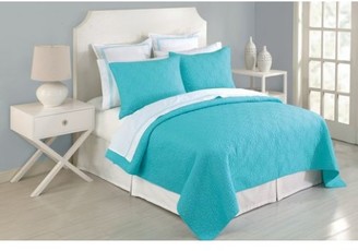 The Well Appointed House Trina Turk Turquoise Santorini Coverlet-King Size