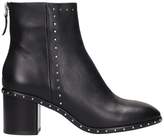 Thumbnail for your product : Lola Cruz Black Leather Ankle Boost