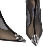 Thumbnail for your product : Jimmy Choo Naidoo 90mm mesh boots