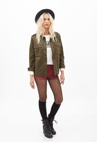 Thumbnail for your product : Forever 21 Cargo Utility Jacket