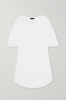 Thumbnail for your product : ATM Anthony Thomas Melillo Boyfriend Slub Cotton-jersey T-shirt