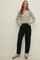 Thumbnail for your product : Oasis Womens Linen Look Pocket Detail Trouser