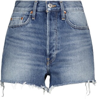 RE/DONE 70s High-Rise Denim Shorts - ShopStyle