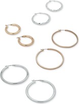 Thumbnail for your product : DKNY 2" Thin Hoop Earrings, Created for Macy's