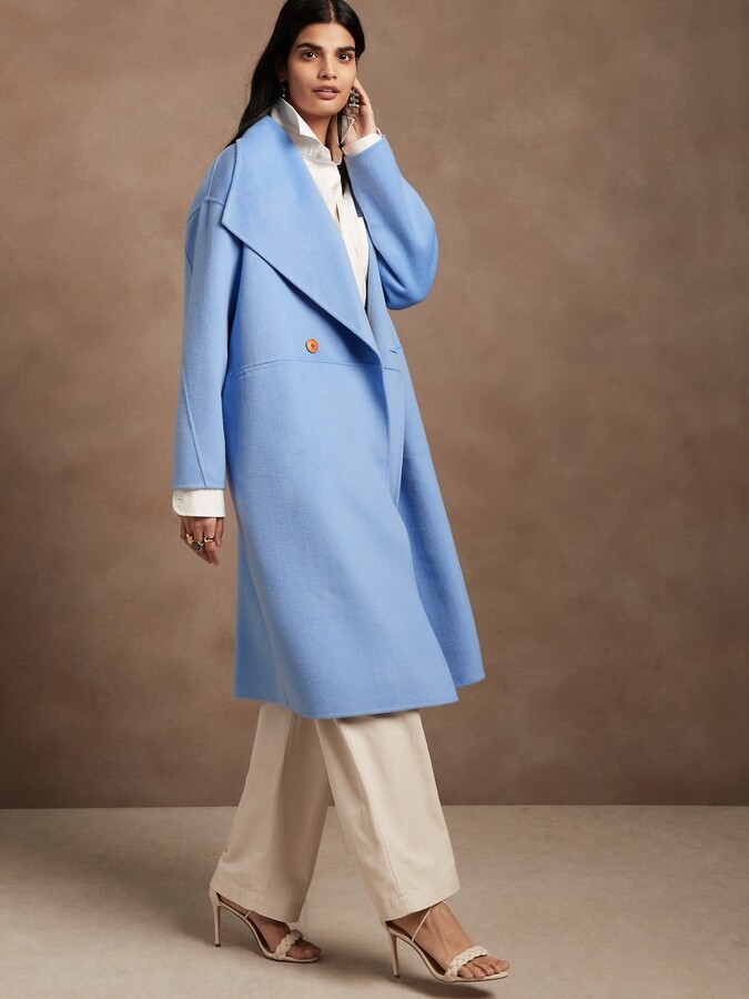 light wool coat womens