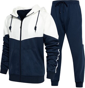 Velour Tracksuit Sweatsuit Velvet:men's Jogging Track Suit 2 Pieces Set Zip  Up Sweatshirts Jacket Pants With Pockets