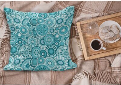 S4Sassy Floral Love Printed Sofa Cushion Cover Pillow Case 2Pcs-TX-514L 