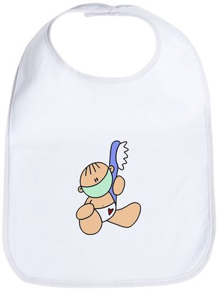 CafePress - Future Dentist - Cute Cloth Baby Bib, Toddler Bib