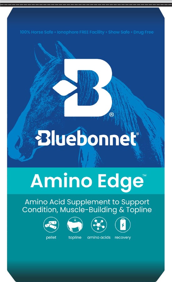 Bluebonnet Feeds Competitive Edge Amino Acid Recovery Pellets Horse Supplement, 40-lb bag