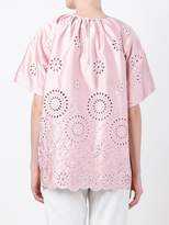 Thumbnail for your product : Rochas broderie anglaise blouse