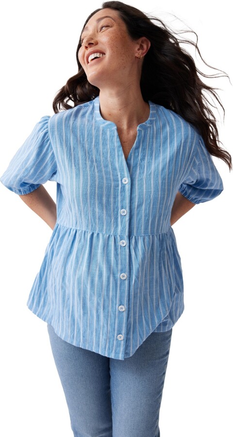 Ingrid & Isabel Ingrid + Isabel Maternity Peplum Shirt