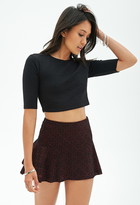 Thumbnail for your product : Forever 21 Embroidered Lace Skirt