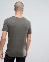 Thumbnail for your product : Jack and Jones Vintage T-Shirt With Raw Hem And Pocket Detail