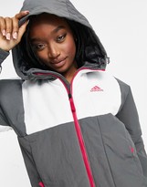 Thumbnail for your product : adidas Hooded Jacket In Grey