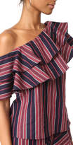 Thumbnail for your product : WAYF Cheyenne One Shoulder Top