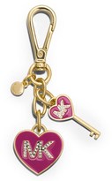 Thumbnail for your product : MICHAEL Michael Kors Enamel Heart Key Fob
