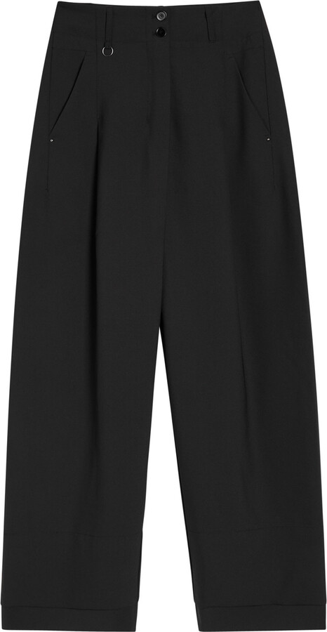 High Madrigaz Wide-leg Woven Trousers