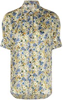 Thumbnail for your product : Sandro Floral Print Silk Shirt
