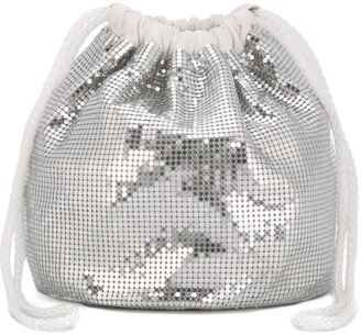 Paco Rabanne sequin embellished pouch bag