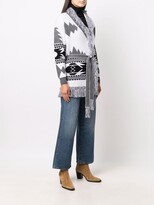 Thumbnail for your product : Snobby Sheep Geometric Print Cardigan