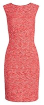 Thumbnail for your product : St. John Marled Space Dyed Tweed Knit Sheath Dress