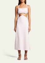 Thumbnail for your product : Port De Bras St Barts Stappy-Back Midi Dress