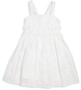 Milly Minis Toddler's, Little Girl's & Girl's Jenny Midi Eyelet Dress