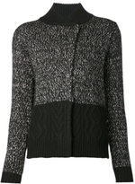 Thumbnail for your product : Proenza Schouler Cableknit Tweed Snap Cardigan