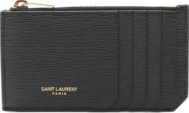 Saint Laurent Pre-Owned Zip Leather Wallet