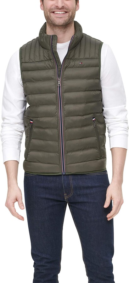 Tommy Hilfiger mens Lightweight Ultra Loft Quilted Puffer (Standard and Big  & Tall) Down Vest - ShopStyle