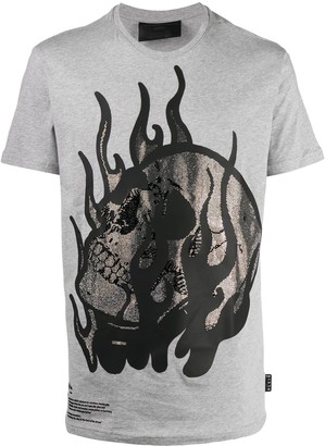 Philipp Plein round neck Skull T-shirt
