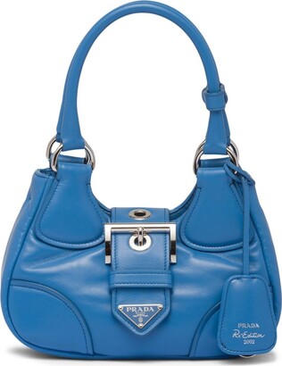 Mini bag Prada Blue in Synthetic - 32103063