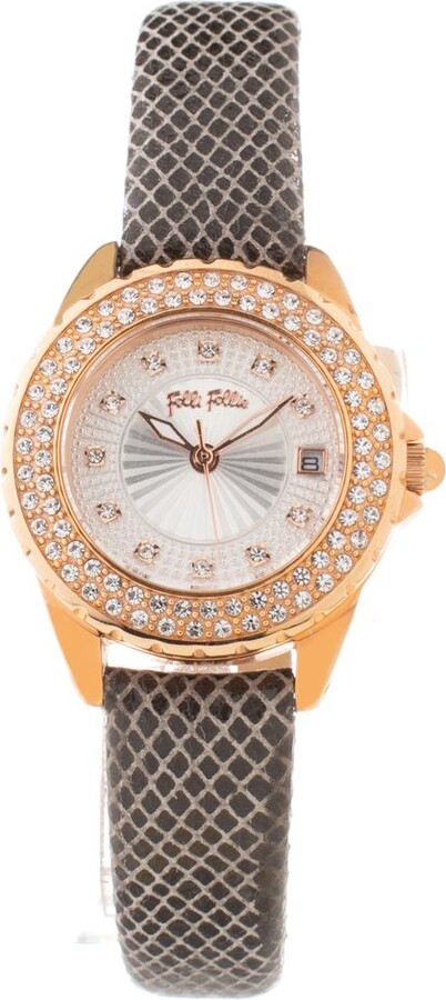 Folli Follie Leather Women's Watch