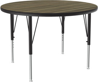 Adjustable Height Circular Activity Table