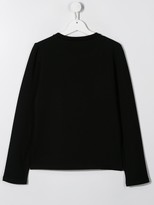Thumbnail for your product : Lapin House TEEN lace-up detail T-shirt