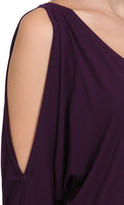 Thumbnail for your product : Michael Stars Cold Shoulder V-Neck Top in Monarch