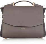 Thumbnail for your product : Nina Ricci Lutece medium leather and suede shoulder bag