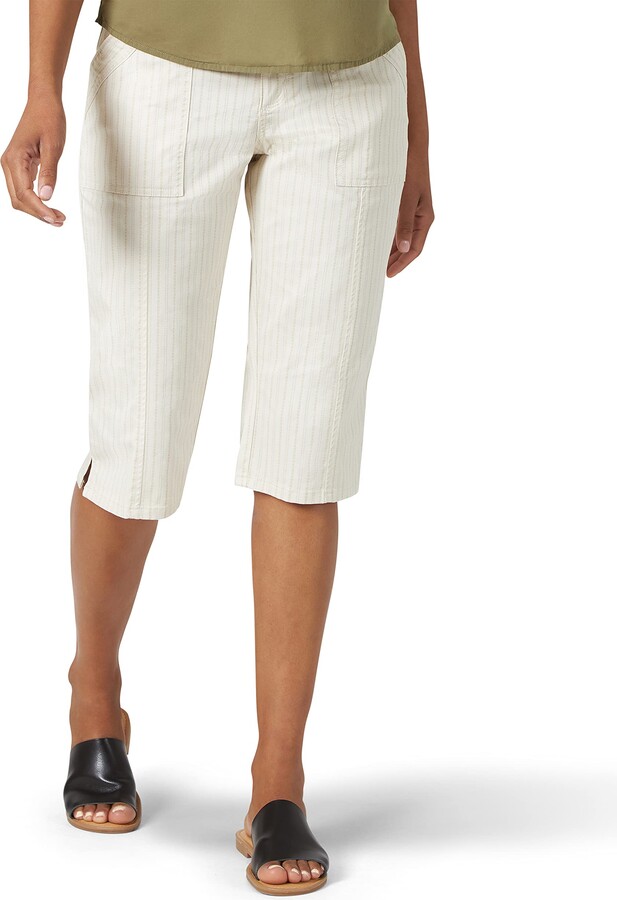 Lee Women's FlextoGo Utility Skimmer Capri Pant ShopStyle